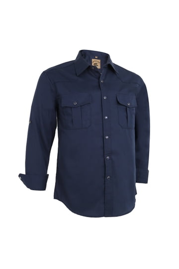 army dress blue shirt U.S. Army Combat Infantry with CIB Embroidered Dress Shirt
