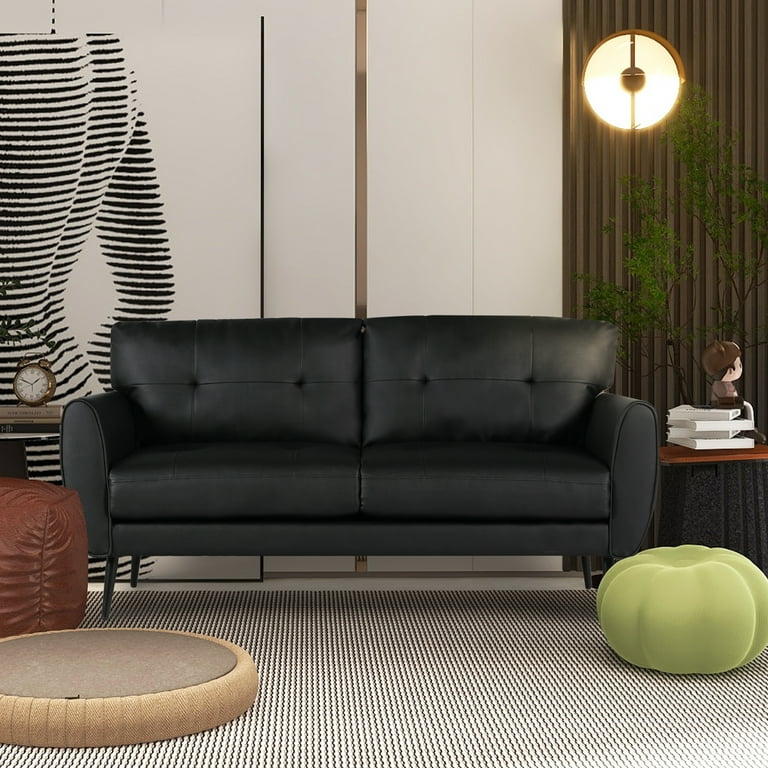 ブラックレザー 2人掛けソファ black cute sofa ブラックレザー 2人掛けソファ black cute sofa 楽天市場】【6ヶ月保証