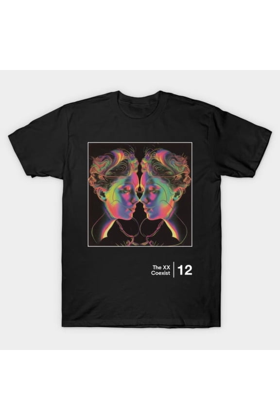 Coexist Minimalist Graphic Artwork Design Peace Love Unity Harmony Symbol Unisex T-Shirt