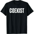 thumbnail image 1 of Coexist T-Shirt, 1 of 3