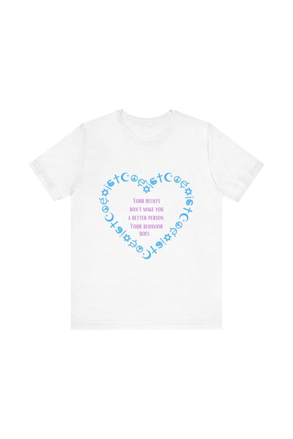 Coexist Unisex Jersey Short Sleeve Tee