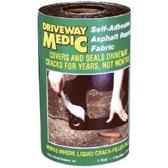 CoFair Asphalt Repair Fabric Driveway Medic - Black - 2 Pack