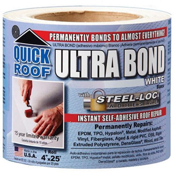 Cofair Products C6Q-UBE475 4 x 75 ft. Ultra Bond - White