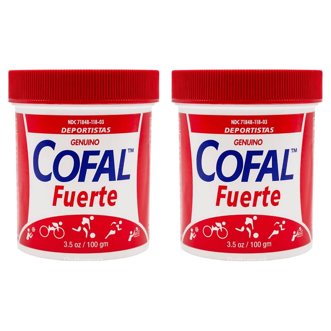 Cofal Fuerte Cream - 3.5 Oz - 2 Pack