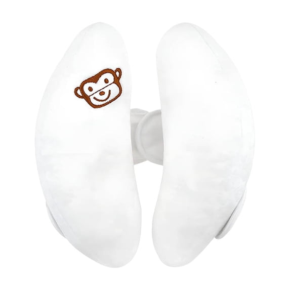 CofeeMO Banana Shape Car Neck Pillow Soft Head Neck Support Pillow for Car Seat Travel Neck Pillow for Driving