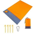 thumbnail image 1 of CofeeMO Beach Blanket Sandproof,Extra Large Beach Mat,Big & Compact Sand Free Mat Quick Drying,Portable Outdoor Camping Blankets, 1 of 6