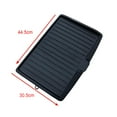thumbnail image 1 of CofeeMO Dish Drying Mat,Plastic Dish Drainer Board,Drying Rack Tray,Draining Plate Strainer Mat with Side Drop,17.6x12.2 Slope Diversion Drainboard for Dish Rack Kitchen Counter, 1 of 6