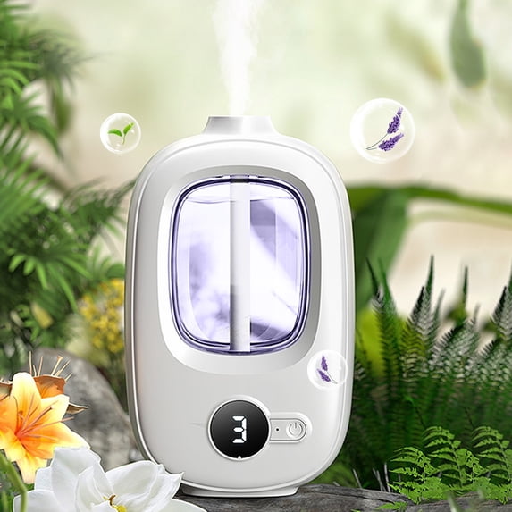 CofeeMO Waterless Essential Oils Diffuser, Portable Rechargeable Aroma Diffuser, Cordless Aromatherapy Oil Defusers for Car, Home, Travel, Bedroom, Office.