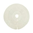 thumbnail image 1 of CofeeMO White Knit Tree Skirt 36" - Ivory Knitted Christmas Tree Skirt Mat for Home Party Holiday Ornaments Christmas Decorations, 1 of 6