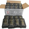 thumbnail image 1 of Coffe Times, Black Mountain, Dark Roast, Whole Bean Coffee Packets - Strong Body, Espresso Roast, Coffee With Flavor Notes of Dark Chocolate, Sugar Cane and Red Wine, (12 oz bags, Pack of 16 units), 1 of 5