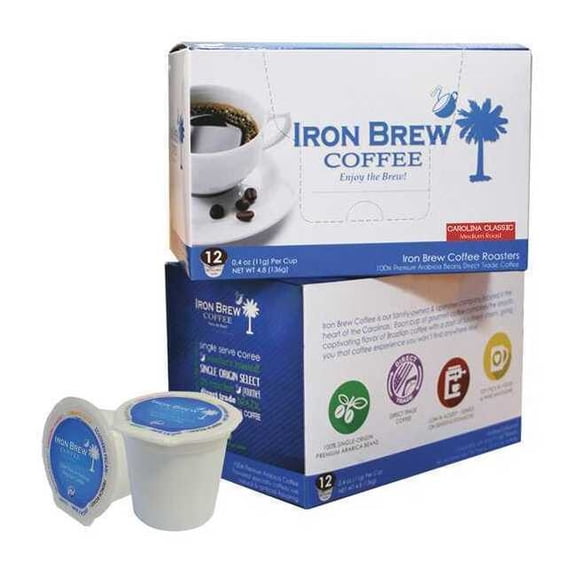 Coffee,0.12 oz. Net Weight,Ground,PK12 C-1CT-12CSS