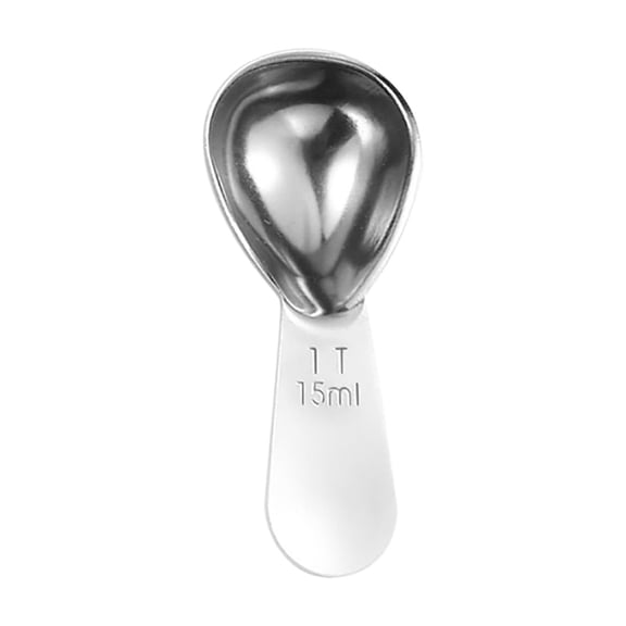 Coffee 1 Tablespoon Measuring Spoon For Ground Coffee Stainless Steel Small 1 Tbsp Coffee Spoons Measure Protein Powder Suger Short Handle Fits Into Canis Wooden Cooking Utensils Set Cooker Hood