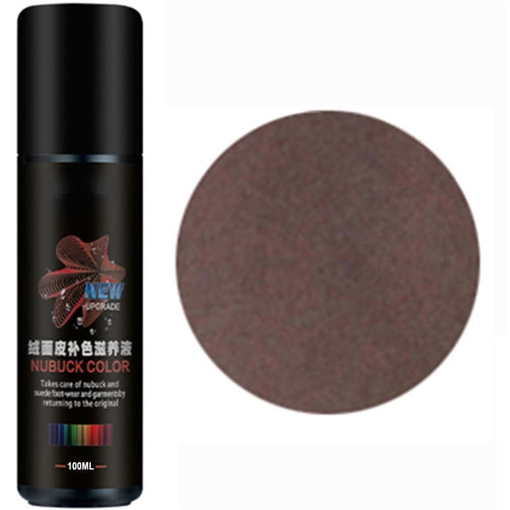 Coffee 75ml Suede Color Restorer, Fade Repair Liquid for Shoes & Bags