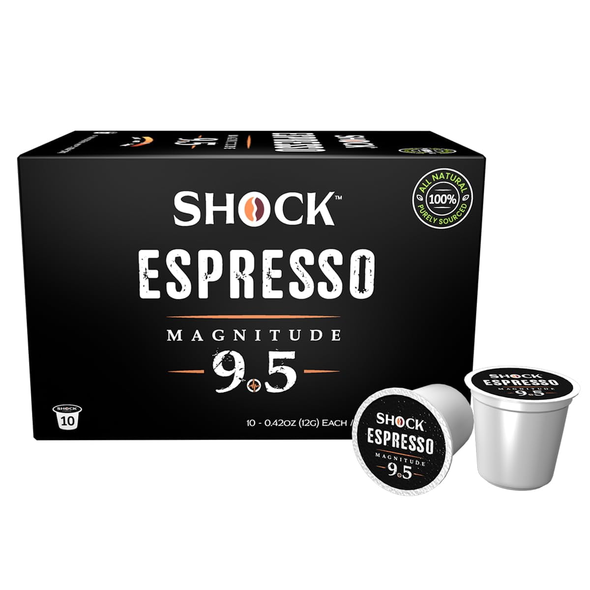 Coffee 9.5 Single Serve Cups Extra High Caffeine Strong Coffee