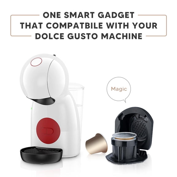 Coffee Adapter Coffee Maker Accessory Coffee Cup Espresso Machine for Cafe 64x78x41mm