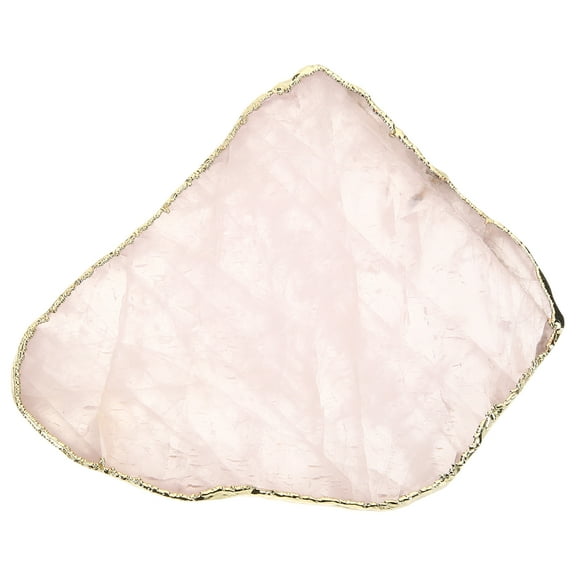 Coffee Agate Coaster Geode Irregular Cup Mat for Drinks and Housewarming Gift