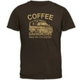 thumbnail image 1 of Coffee Ambulance Saving Lives Mens T Shirt Brown 3X-LG, 1 of 1