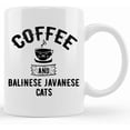 thumbnail image 1 of Coffee And Balinese Javanese Cats Mug Balinese Cat Lover Javanese Cat Mom Balinese Owner Gift Balinese Javanese Coffee Mug, Mother's Day Gifts For Mom From Son, Kids, Gift For Mom, Funny Mom Mug, Bir, 1 of 4