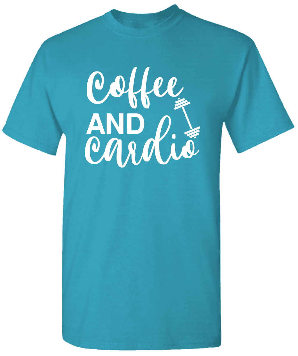 Cardio and Coffee T-Shirt Cardio and Coffee T-Shirt
