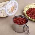 Coffee And Food Storage Canister Airtight Lid Food Freshness With Two Way Stainless Steel Food
