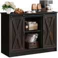 Coffee Bar with Storage, 42” Sideboard Buffet with