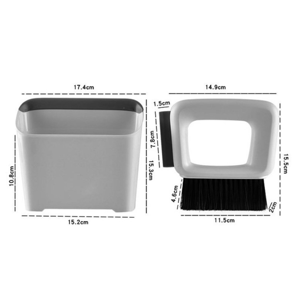 Coffee Bar Cleaning Set Brush Countertop Brush Dustpan Garbage Scraper