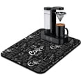 thumbnail image 1 of Coffee Bar Mat Accessories for Countertop Super Absorbent Anti-Slip Silicone Dish Drying Mats for Kitchen Counter Draining Pad Decor Gift Fit Coffee Maker Coffee Pot Espresso Machine 24inx18in, 1 of 6