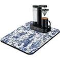 thumbnail image 1 of Coffee Bar Mat Accessories for Countertop Super Absorbent Anti-Slip Silicone Dish Drying Mats for Kitchen Counter Draining Pad Decor Gift Fit Coffee Maker Coffee Pot Espresso Machine 24inx18in, 1 of 6