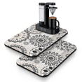 thumbnail image 1 of Coffee Bar Mat with Nordic Style Design - Super Absorbent Drying Pad with Non-Slip Back, Leak-Proof, Fast Dry - Coffee Mat for Countertop, Sink, Bar Decor, Minimalist, Artistic, Natural, 1 of 6