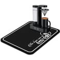 thumbnail image 1 of Coffee Bar Mat Rubber Dish Drying Mat For Kitchen Counter Coffee Mat for Home Bar Gift Kitchen Mat Coffee Bar Accessories Decorative Coffee Shop Chocolate Dish Drying Pad 18" X 24", 1 of 6