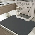thumbnail image 1 of Coffee Bar Mat,Under Coffee Maker Mat,23"x15"Coffee Tray Mat Under Coffee Machine,Rubber Coffee Maker Mat,Under Appliance Mats,Silicone Hot Mats for Coffee Machine,Dish Drying Mat,Dark Gray, 1 of 6