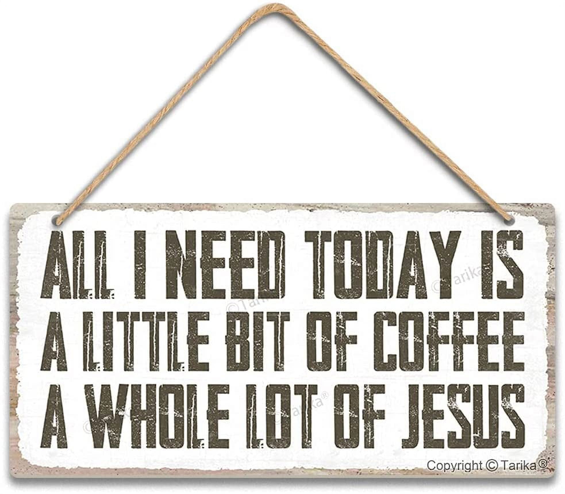 Coffee Bar Open Daily Cafe Decor Wood Hanging Plaque 5X10 Inch Coffee Signs Modern Bar Accessories Kitchen Home Pub Shop Coffee Station Farmhouse Decorative
