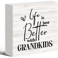 thumbnail image 1 of Coffee Bar Sign Love Is Brewing Wood Box Sign Desk Decor, Coffee Decorations For Coffee Bar Wooden Block Sign Decorations For Kitchen Coffee Bar Coffee Station Wall Tabletop Shelf Decor 7x7 Inch, 1 of 5