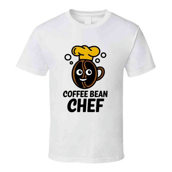Coffee Bean Chef T-shirt Funny Coffee Lover Tee For Baristas &amp; Caffeine Enthusiasts T Shirt