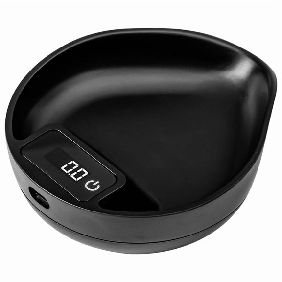 Coffee Bean Dosing Cup, Electronic Scale and Coffee Bean Dosing Tray, Espresso Scale for Beans Weighting and Dose, 0.3-999g 0.1g Precision Digital Scales