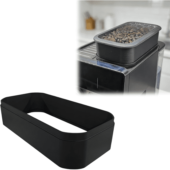 Coffee Bean Hopper Expander Compatible with Ninja Luxe Cafe, Espresso Machine Bean Capacity Riser, Coffee Hopper Extension Part