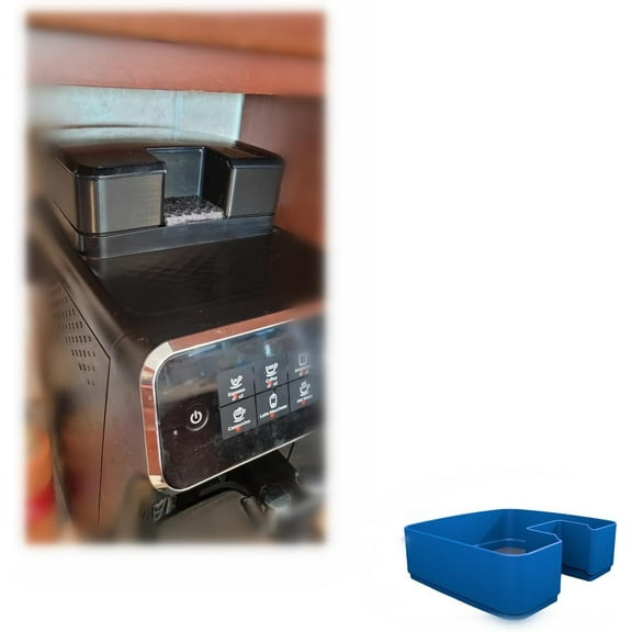 Coffee Bean Hopper Extension for Philips/LatteGo Compatible with 2200/3200 Series (1cm/2cm/3cm/4cm Height) Fits 16oz Coffee Bags Easy Install No-Tool Upgrade (Height 2cm)