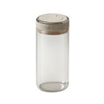 thumbnail image 1 of Coffee Bean Storage Container with One-way Valve Airtight Lid Date Tracker for Coffee and More Food Fresh and Storage, Clear Glass Coffee Canister, Overnight Oats Jars, 1 of 5