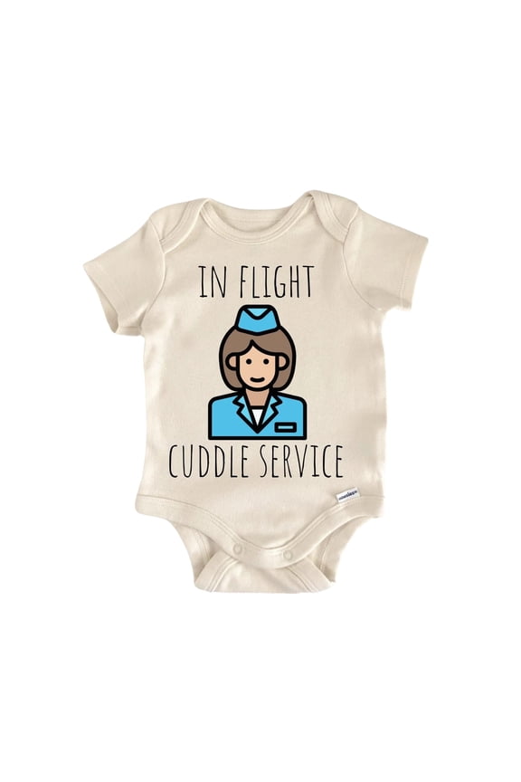 Stewardess Flight Crew Newborn Baby Bodysuit