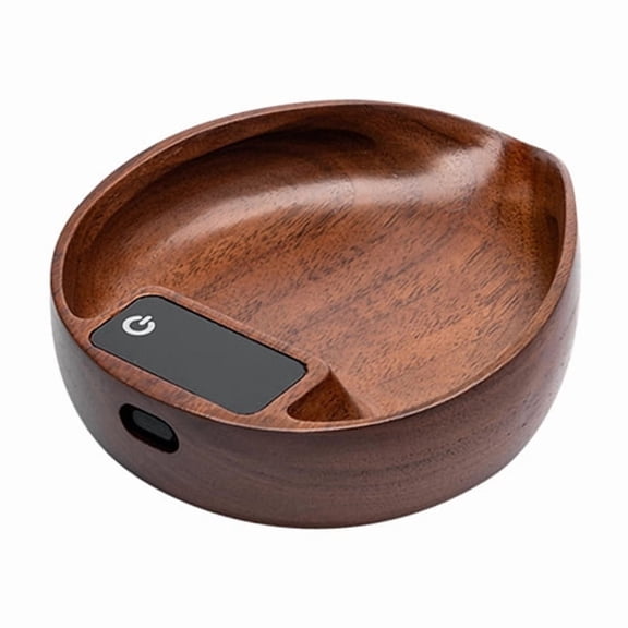 Coffee Bean Weigher, Tea Leaf Scale, Walnut Hand Brewing Electronic Scale Coffee Bean Scale Accurate to 0.1g