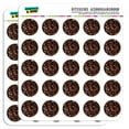 thumbnail image 1 of Coffee Beans 1" Scrapbooking Crafting Stickers, 1 of 2