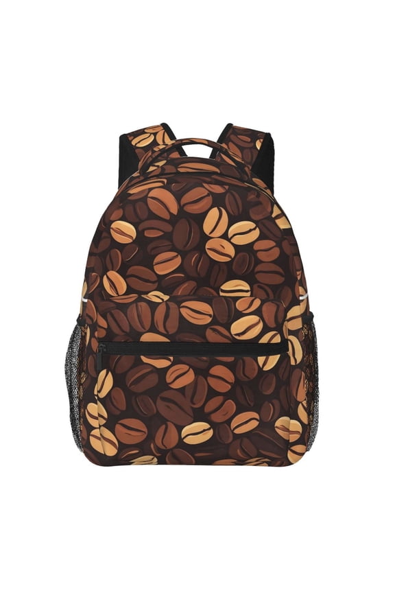 Coffee Beans Backpack Lightweight Rucksack Travel Bag for Men and Women