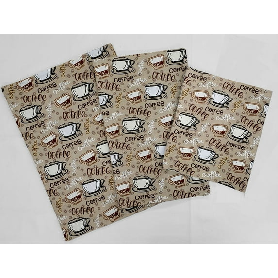 Coffee Beans Countertop Appliance Slider Mats by Penny's Needful Things - Large