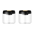 thumbnail image 1 of Coffee Beans Glass Jar Household Vacuum Sealed Tank Food Storage Organizer Household Kitchen Containers 500ml, 1 of 6