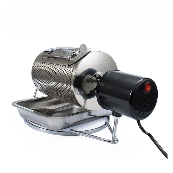 Coffee Beans Roaster Stainless Steel Cafe Bean Roasting Machine Baking Fry Peanut Grain Nuts Dryer ,Easy to Use
