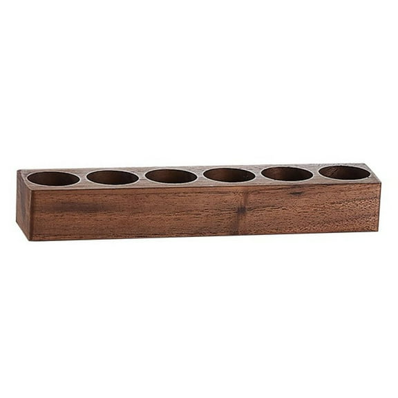 Coffee Beans Storage Container Display Rack Coffee Tea Bottle Glass 6 12 Holes Holder Espresso Coffee Storage Coffeware