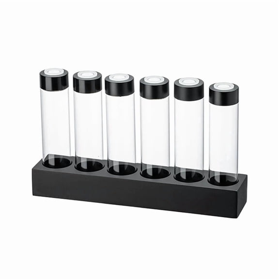 Coffee Beans Storage Container Portable Coffee Storage Jar Display Rack Glass Tea Tube Bottle Espresso Accessories Tool