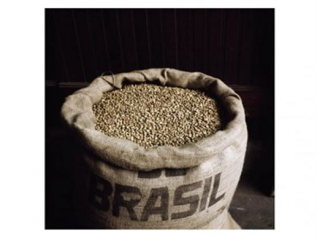 Coffee Beans in a Burlap Sack Canvas Art - (24 x 18)