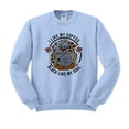 thumbnail image 1 of Coffee Black Like My Soul Sweatshirt Unisex 2X-Large Light Blue, 1 of 5
