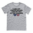 thumbnail image 1 of Coffee Black and Tea in The Harbor Fourth of July Shirt 2X-Large Grey, 1 of 1